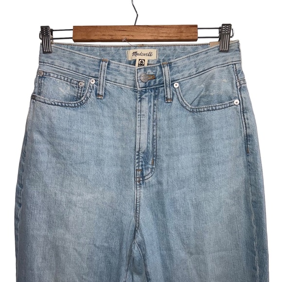 NEW NWT Madewell Curvy Perfect Vintage Jean In Fitzgerald Wash - Picture 5 of 13